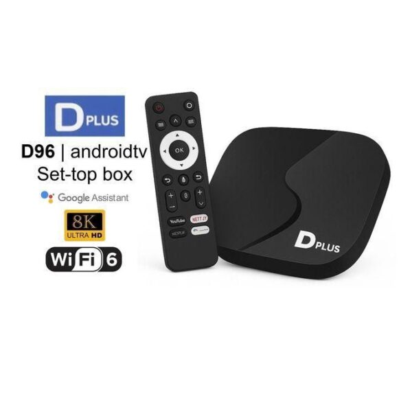 صندوق تلفزيون دي بي أندرويد تي في D96 مع اشتراك IP لمدة 12 شهرًا مجانًا - Image 5