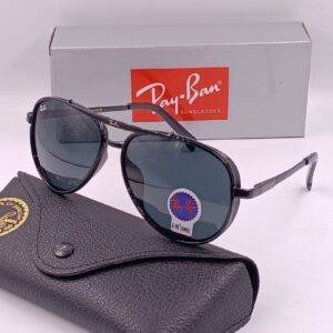 Home نظارات شمسية عصرية بتصميم الطيار والمربع بعدسات G-15 الخضراء والبنية مع حافظة جلدية فاخرة.