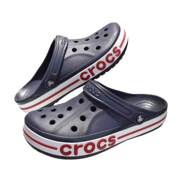 أحذية كروكس (Crocs) العصرية كلوجز مريحة للجنسين مضادة للماء متوفرة بالأسود، الأبيض، الوردي، والأزرق - Image 3