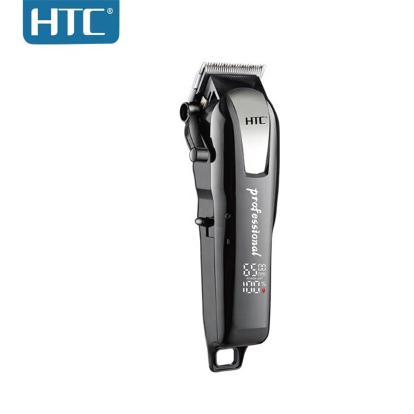 ماكينة حلاقة الشعر الاحترافية HTC CT-8083  شاشة LCD وشحن USB - Image 3